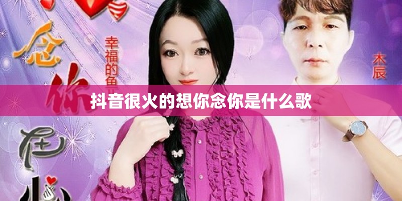 抖音很火的想你念你是什么歌