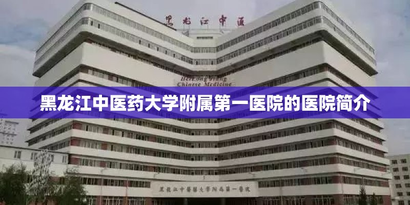 黑龙江中医药大学附属第一医院的医院简介